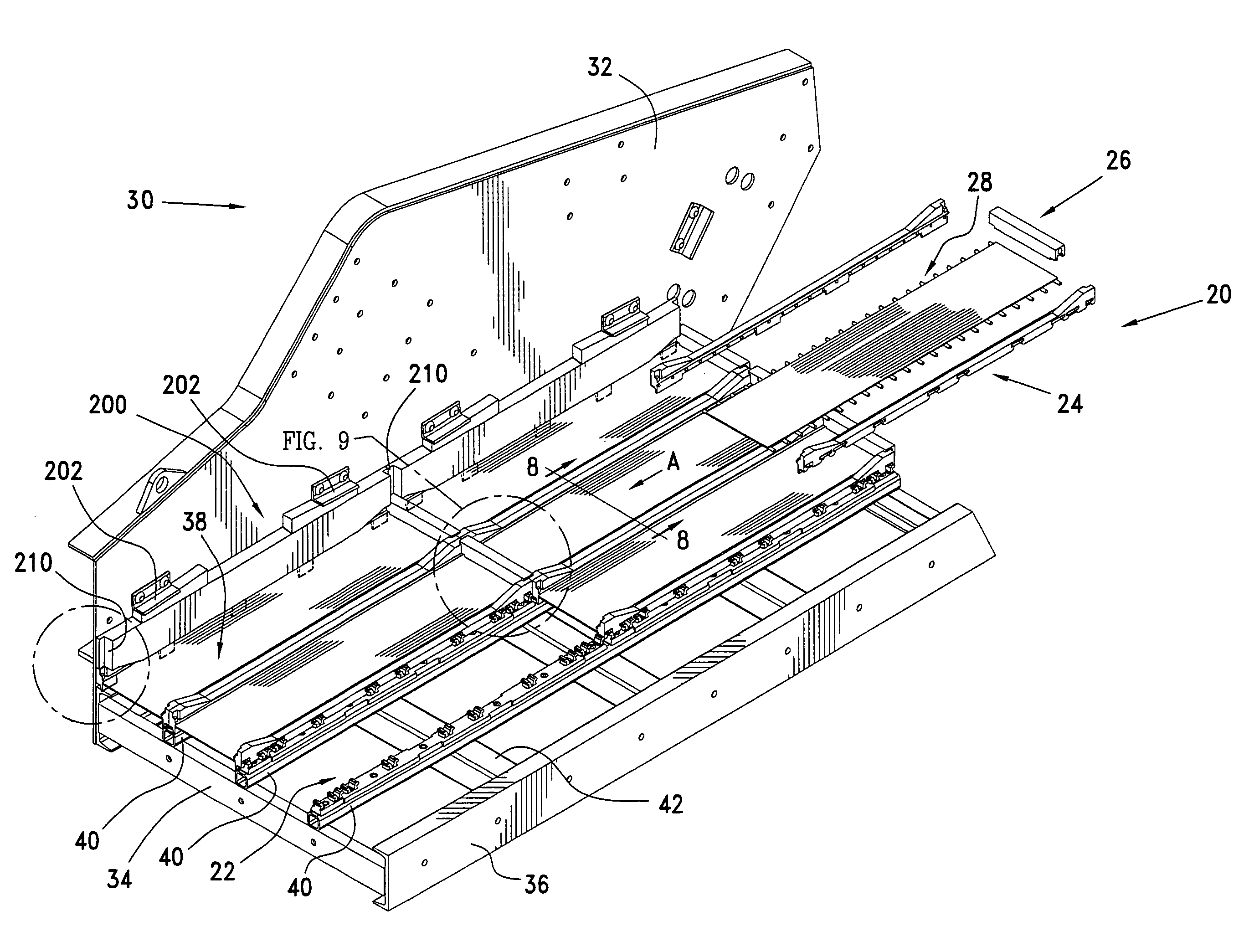 Screen panel retainer system