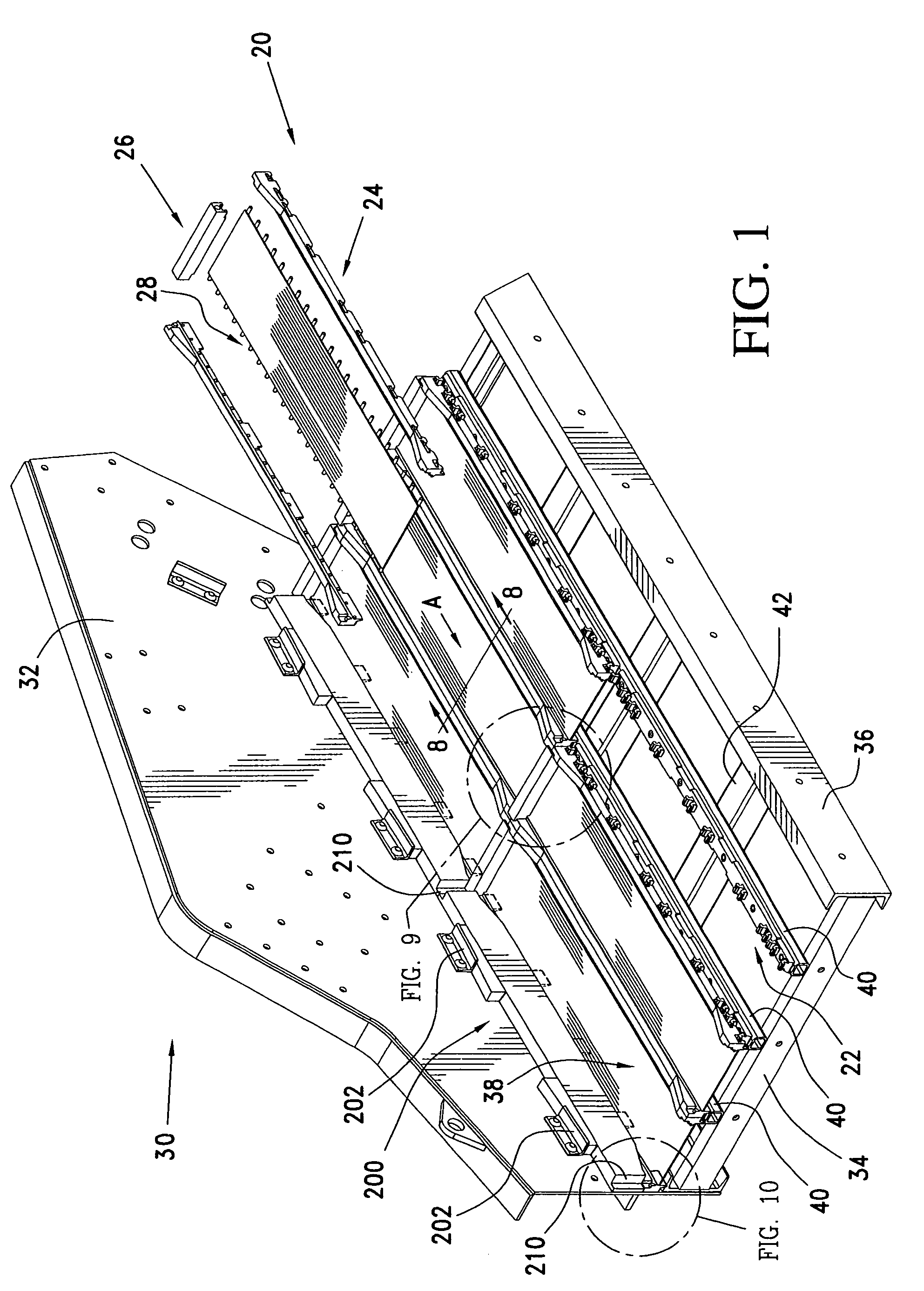 Screen panel retainer system