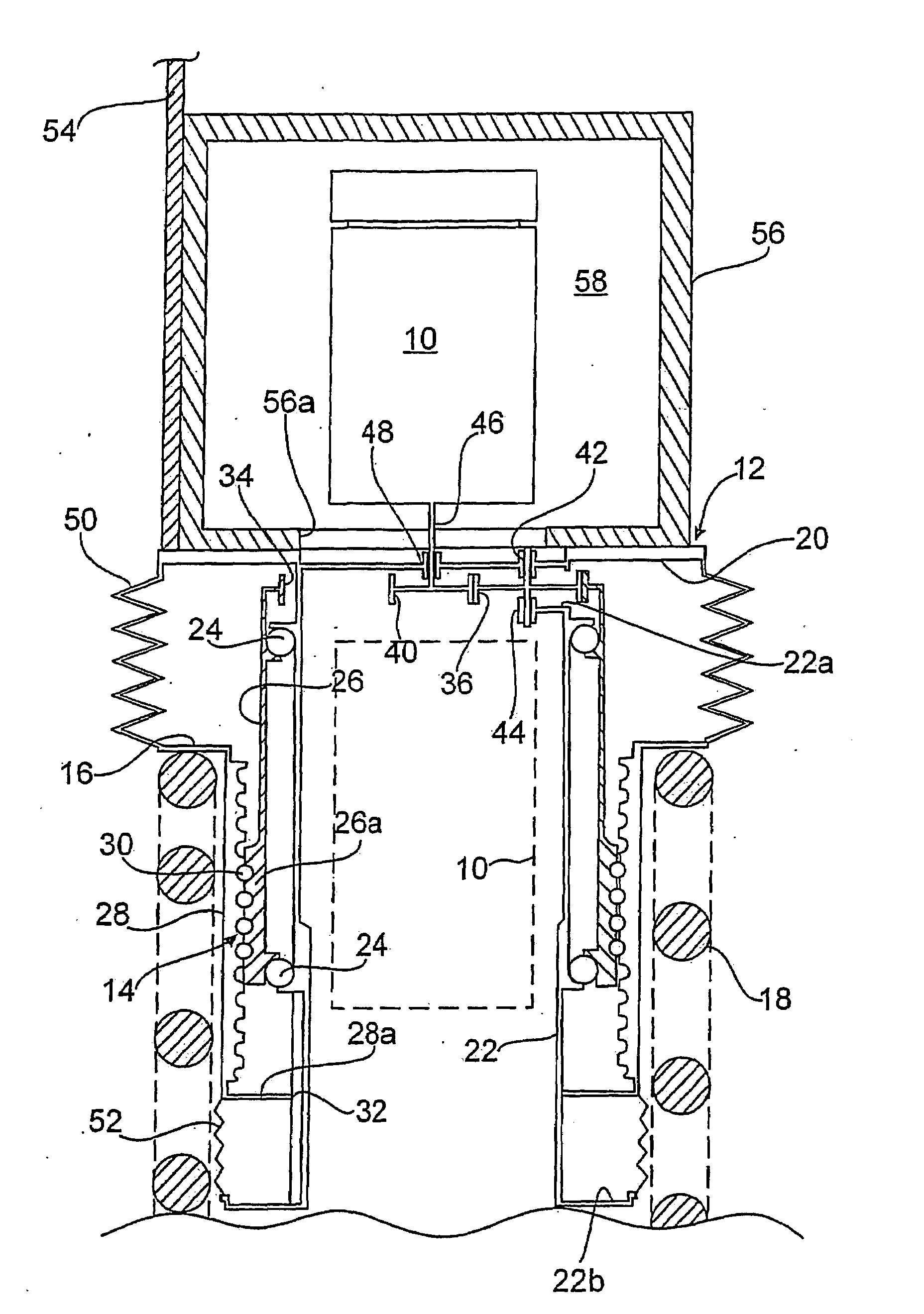 Height adjustment device for motor vehicles