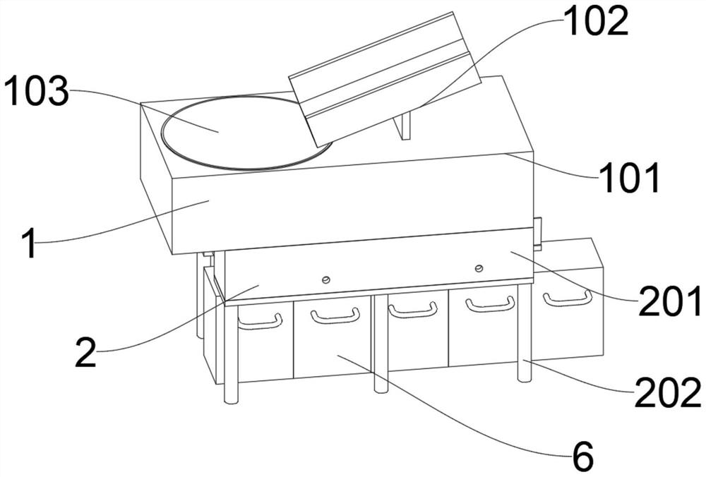 Vibrating chemical fertilizer producing and screening device for corn cultivation