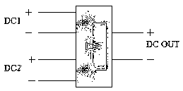 Hybrid switching system for unmanned ship