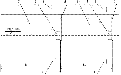 Laser binocular vision-based vehicle running deviation online automatic detection system