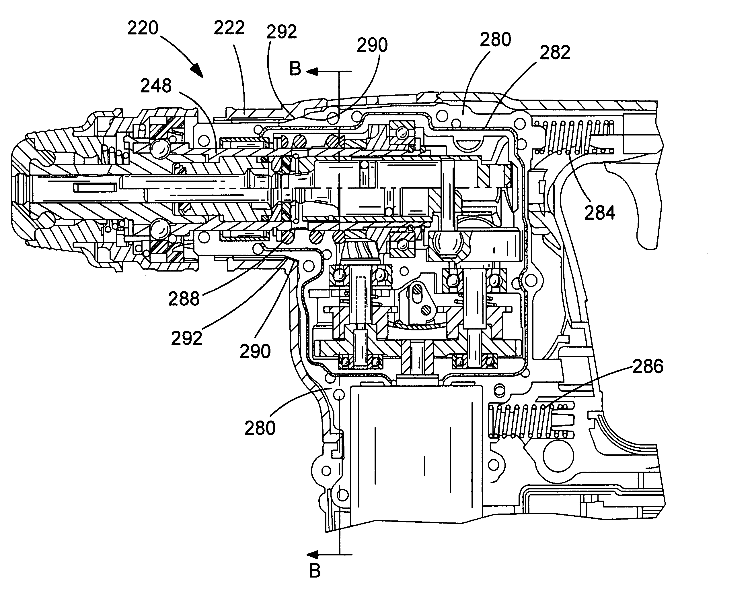 Power tool housing