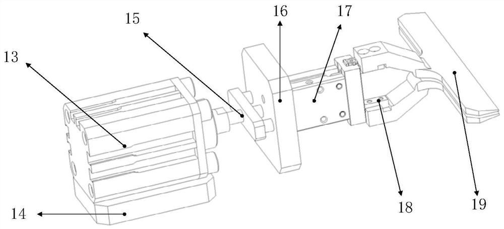 Auxiliary fixture for disassembling mobile phone