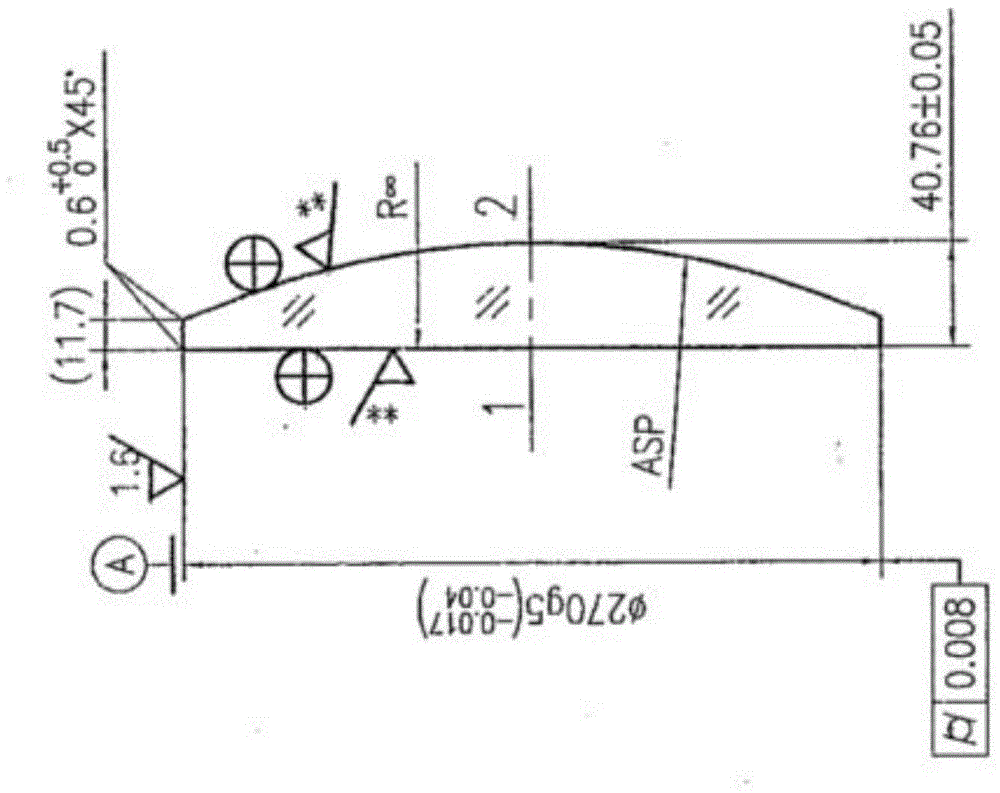 Compensation method for edge effect of high precision aspheric milling