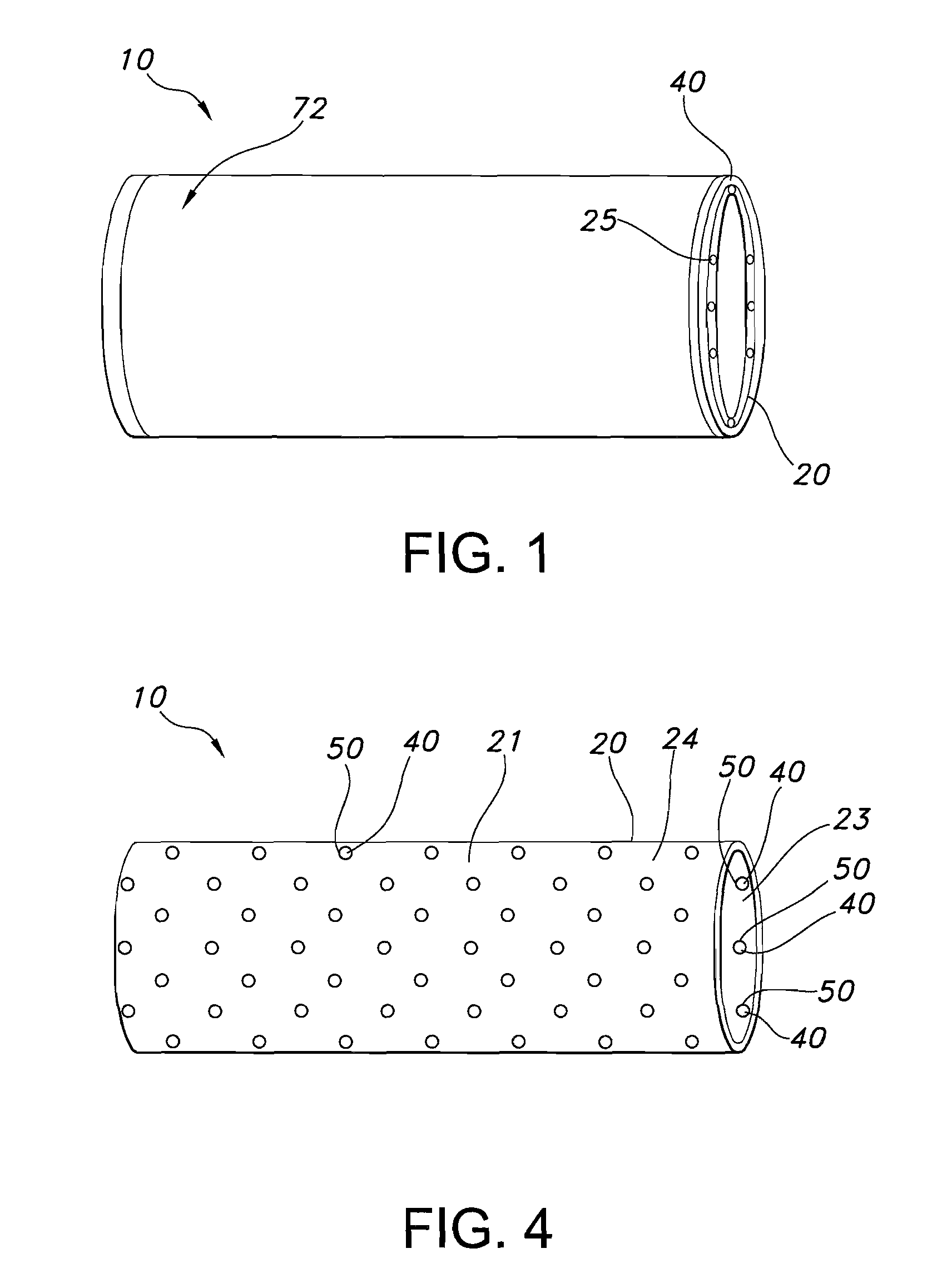 Intraluminal lining