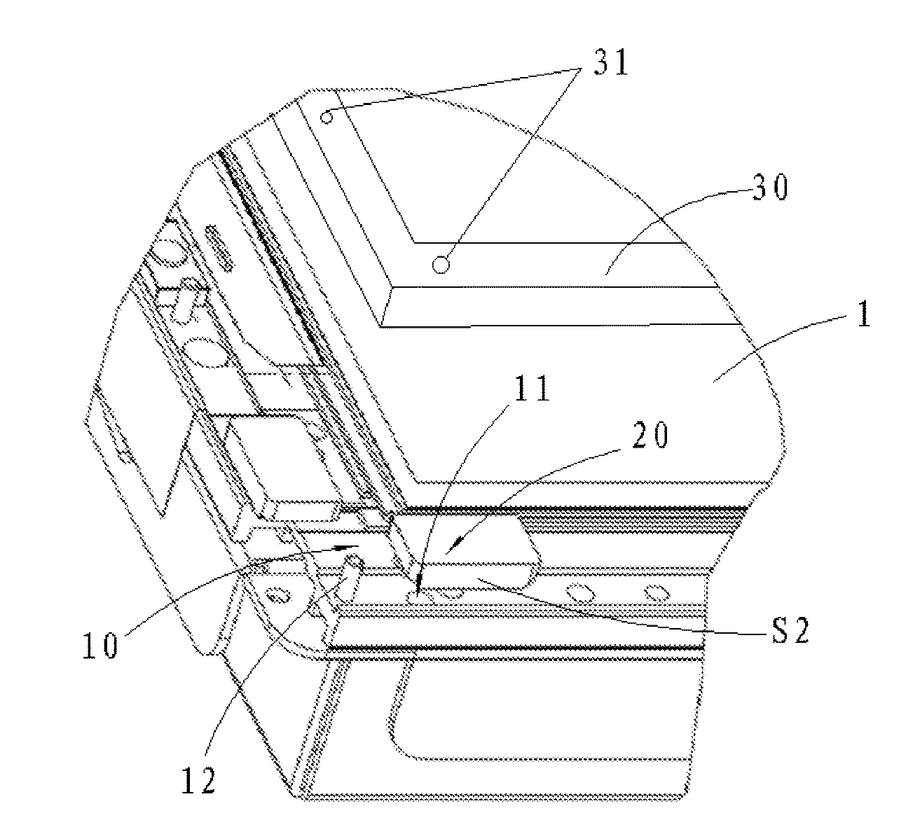 Liquid Crystal Panel Fixing Assembly And Display Device