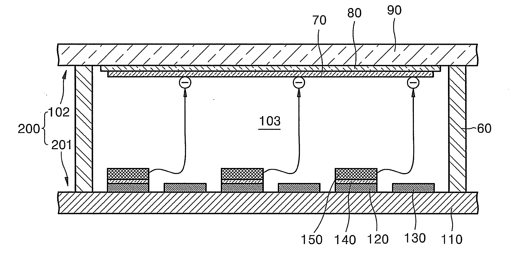 Electron emission device, electron emission type backlight unit including electron emission device, and method of fabricating electron emission device