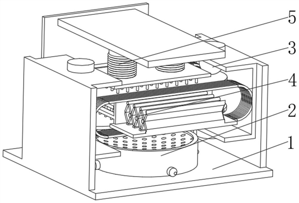 A production process of anti-static wall cloth