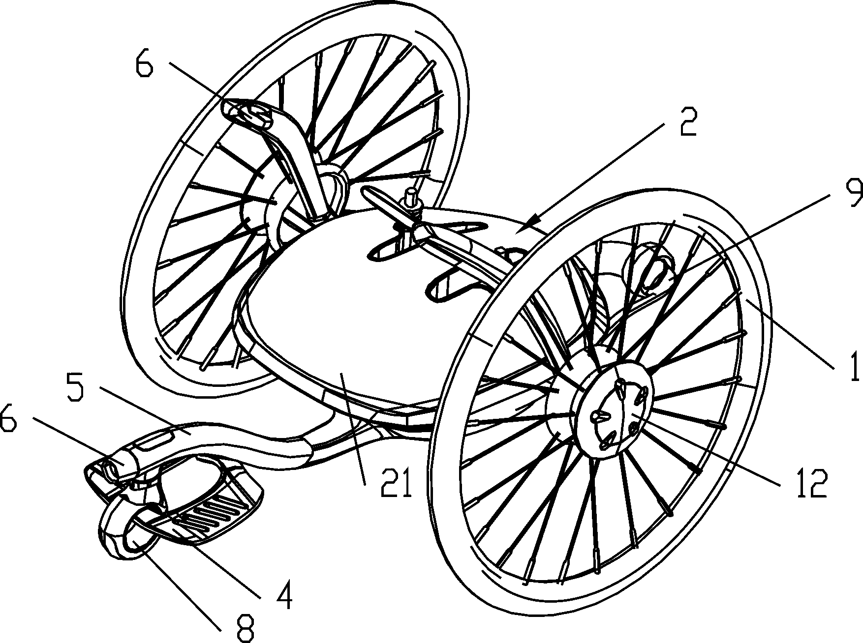 Intelligent balance recreational vehicle