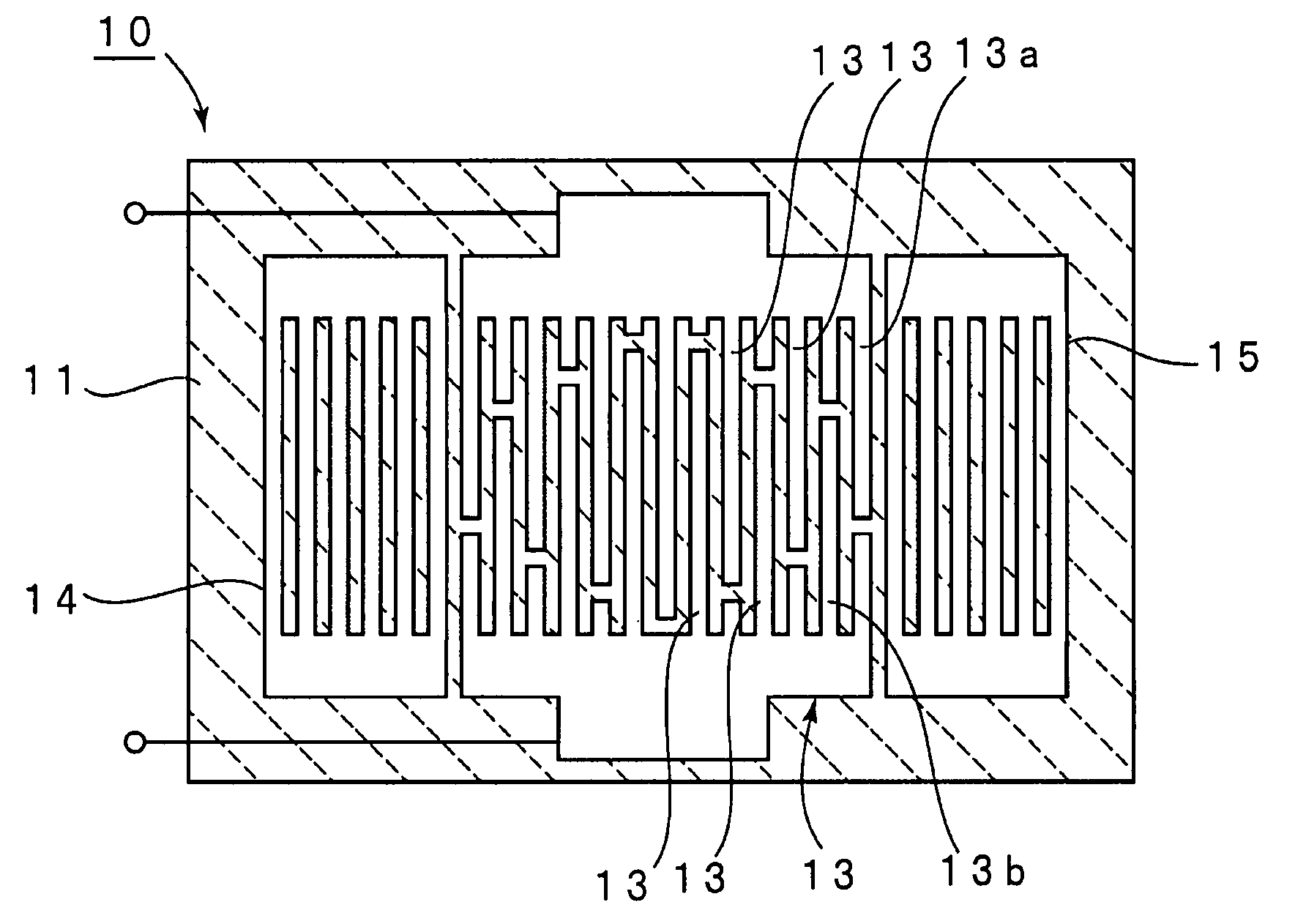 Boundary acoustic wave device