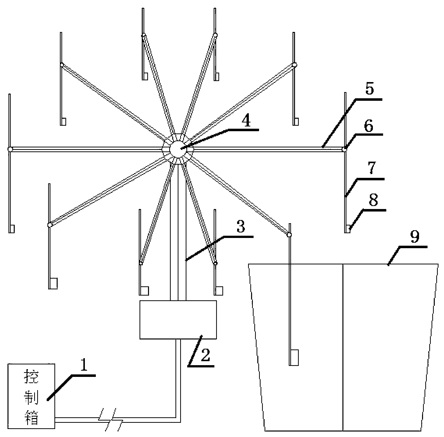 Continuous and depth-adjustable sampling device