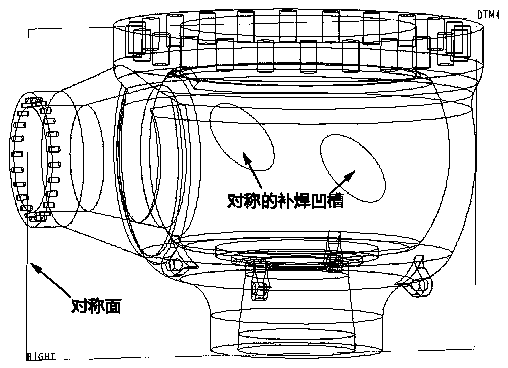 A pretreatment method for repair welding of austenitic stainless steel cast nuclear pump shell