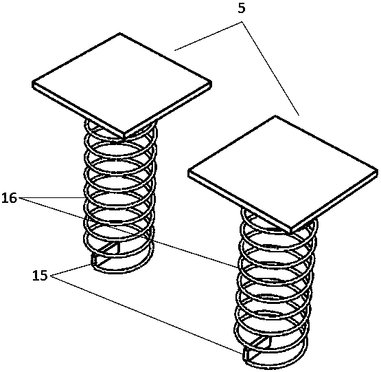 Flexible bag type extruding and rolling type full-automatic washing machine and washing method thereof