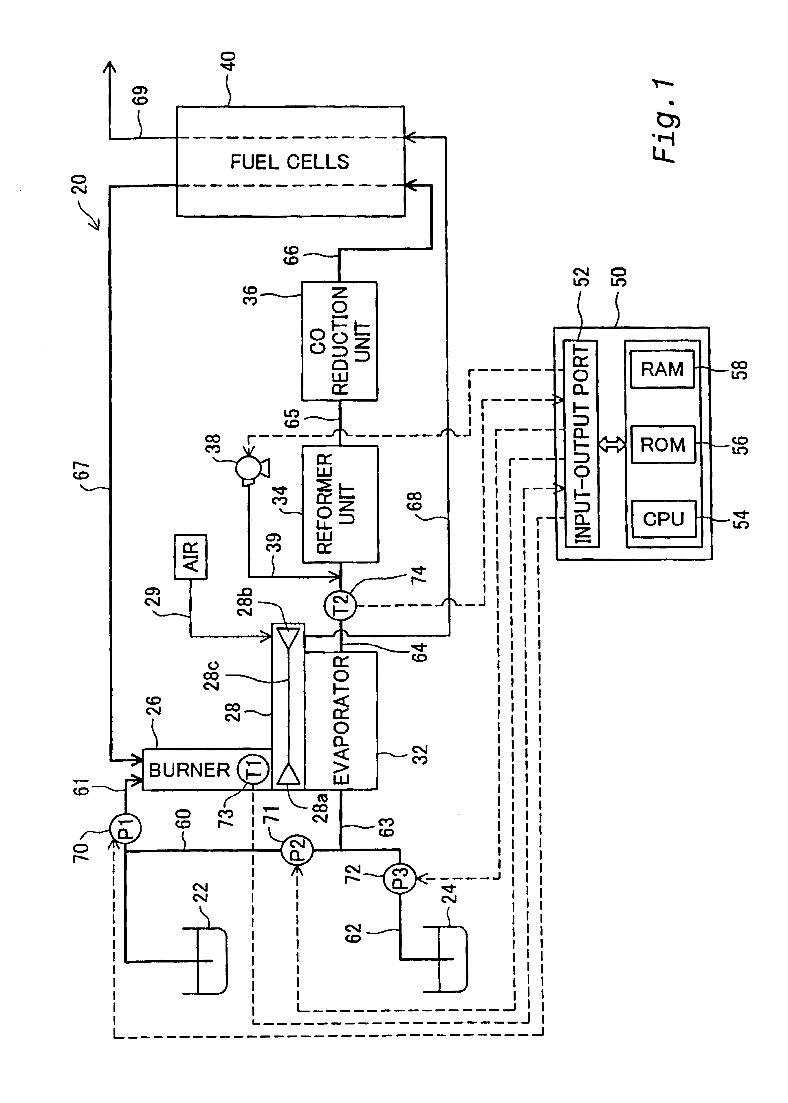 Fuel reformer device