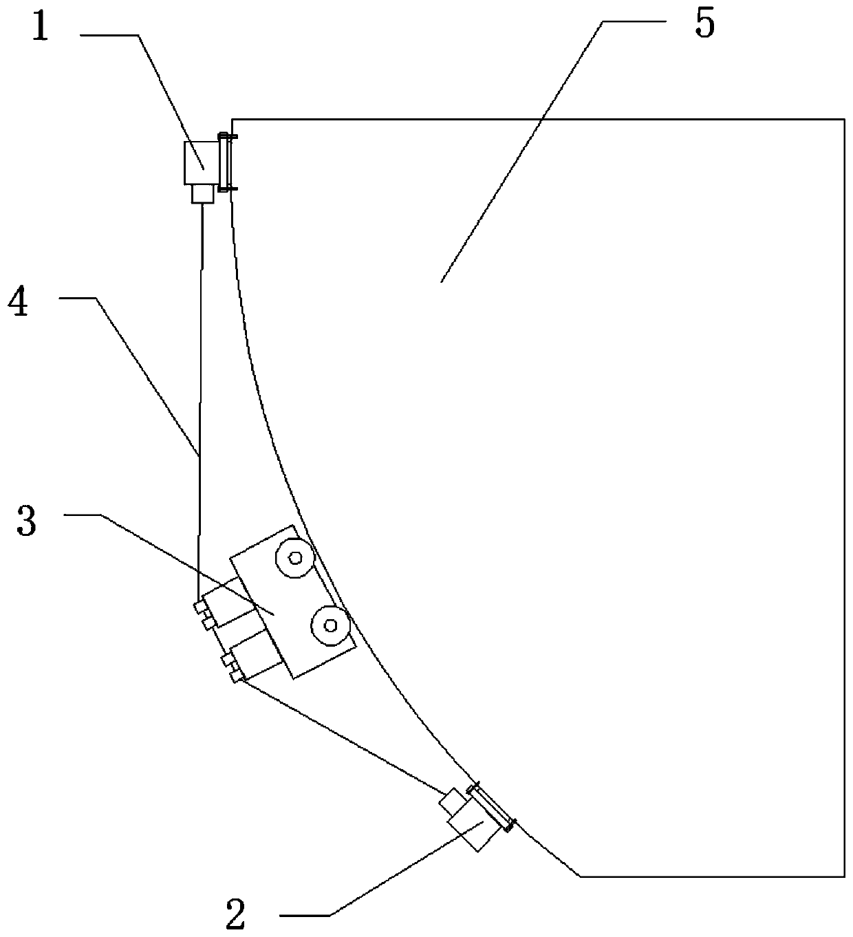 Automatic rust removal device for ships