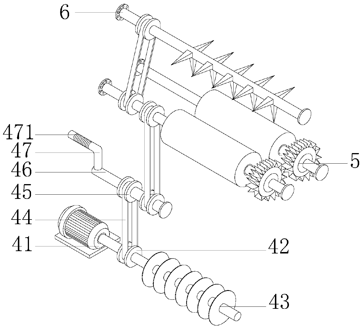 Efficient sausage filling machine for sausage processing