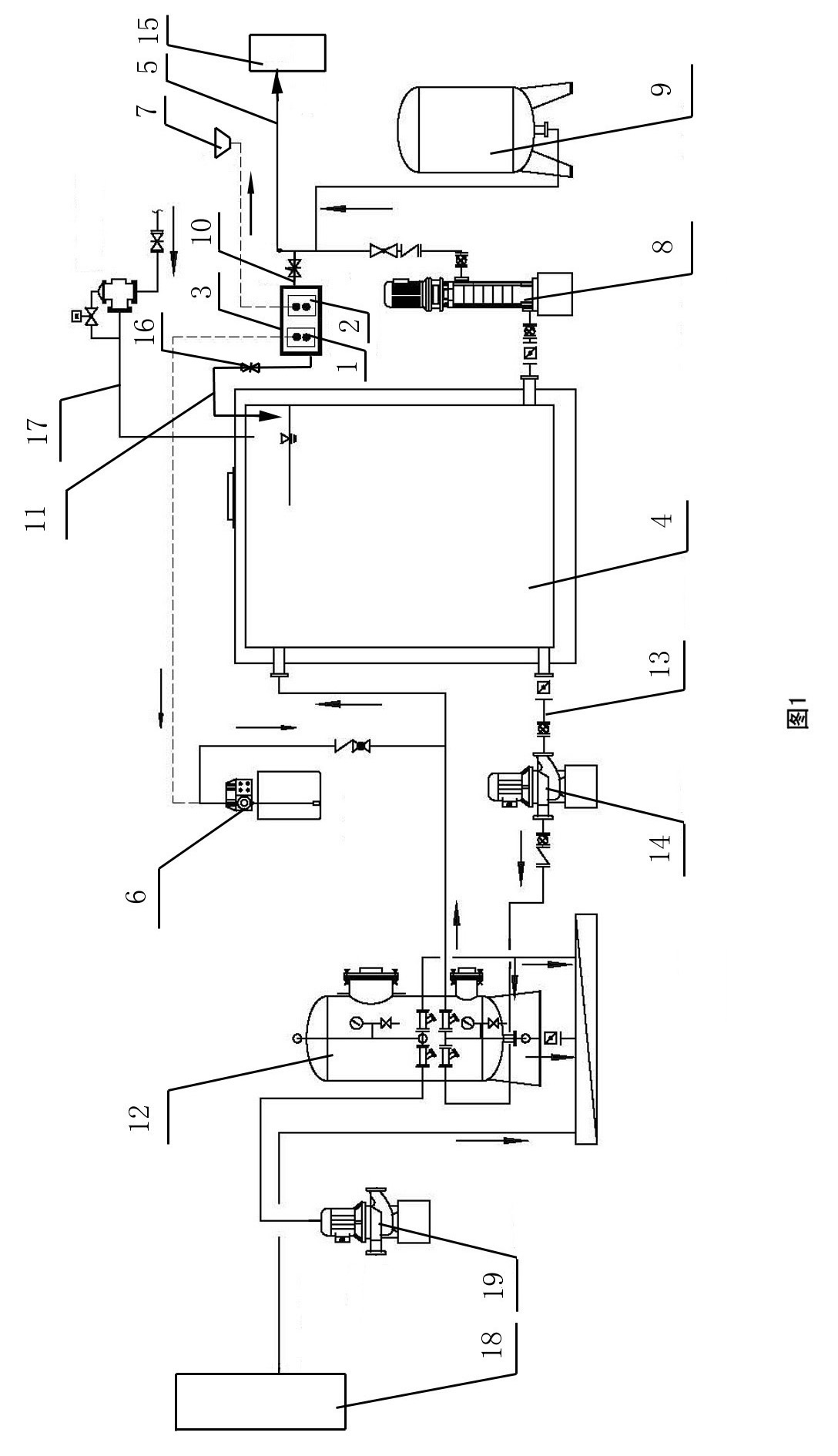 Online detection method and device for building reclaimed water