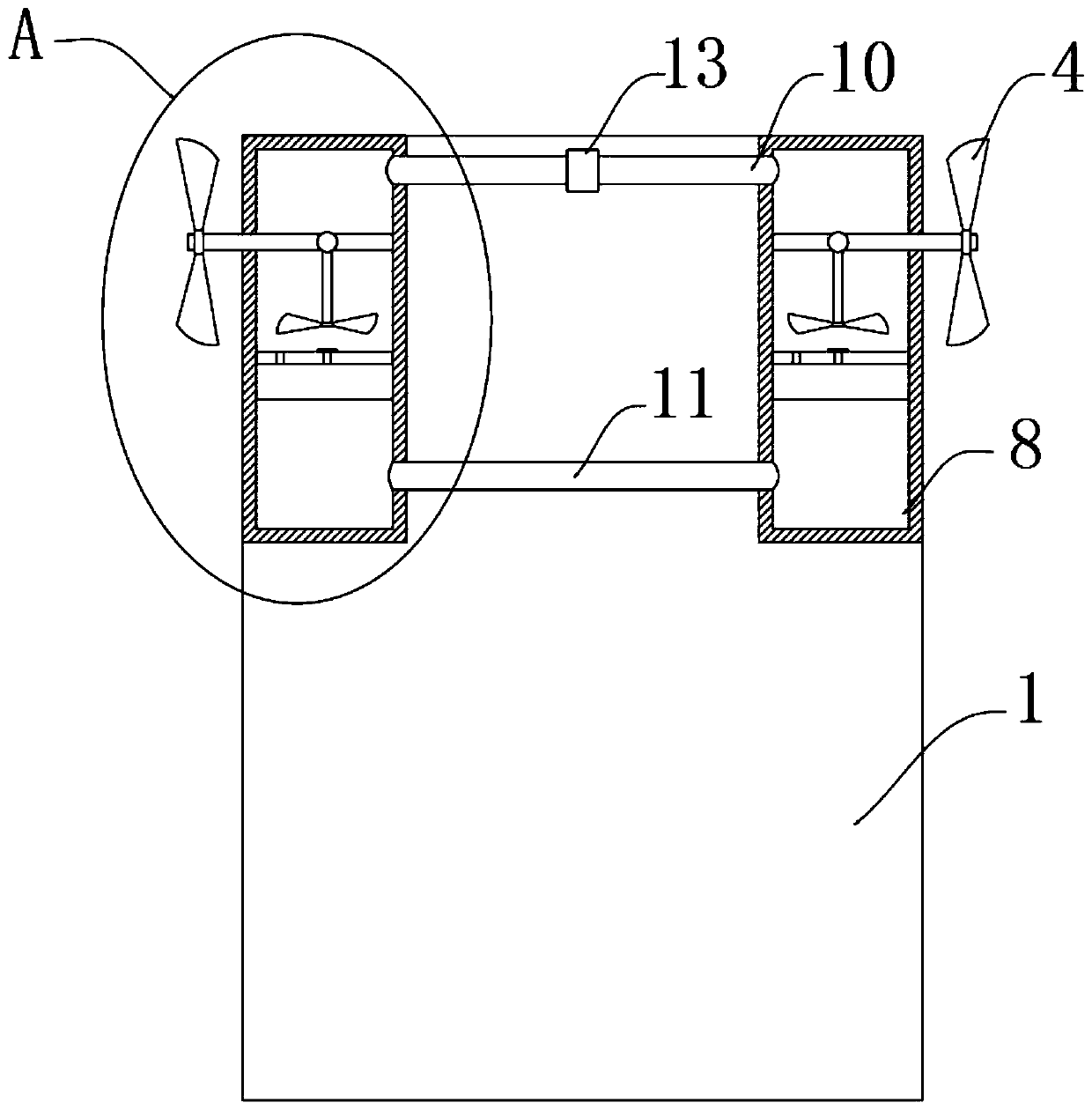 Fireproof door for preventing and controlling mine fire