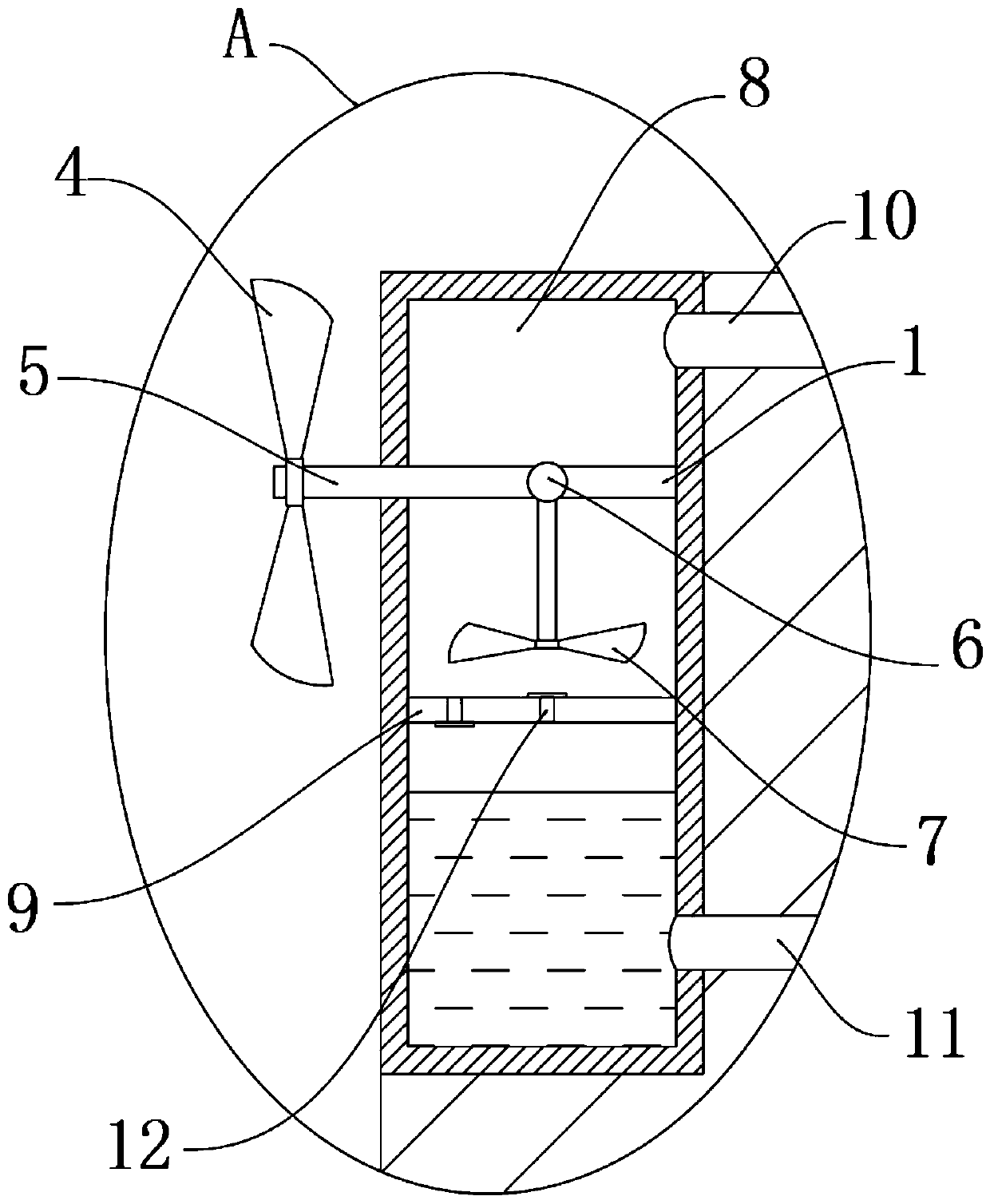 Fireproof door for preventing and controlling mine fire