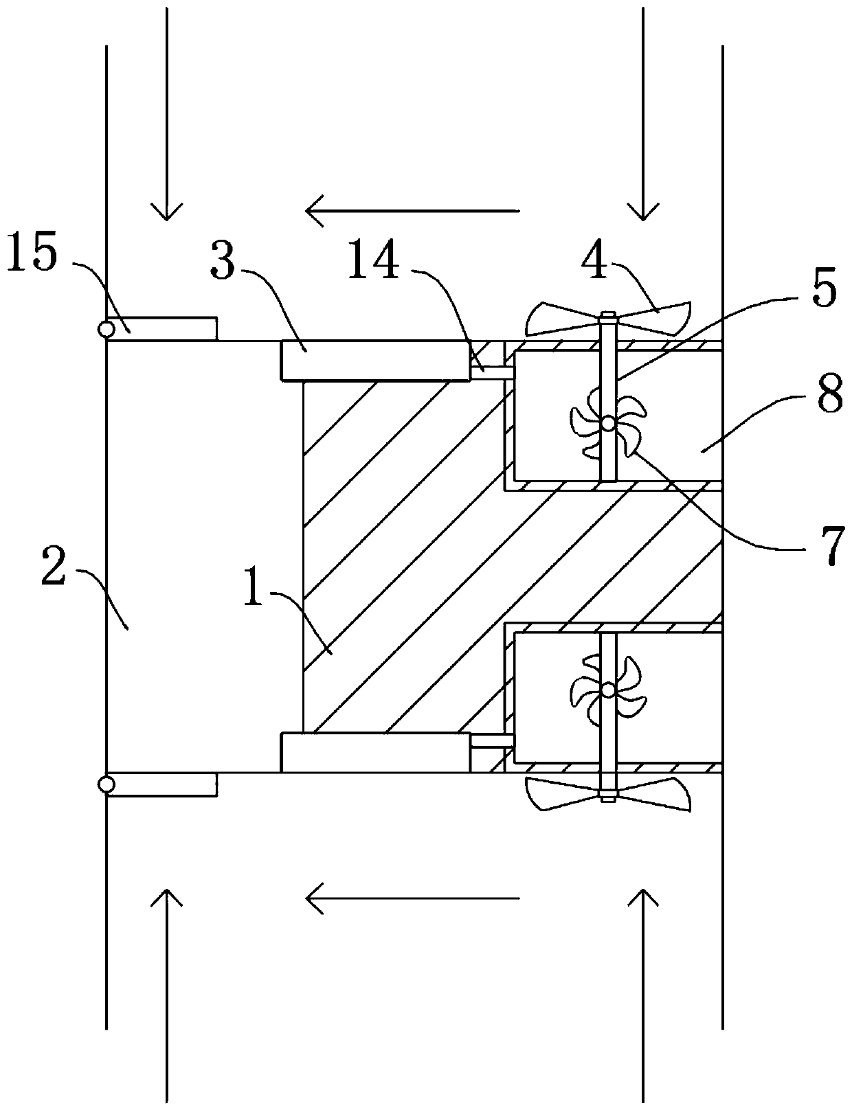 Fireproof door for preventing and controlling mine fire