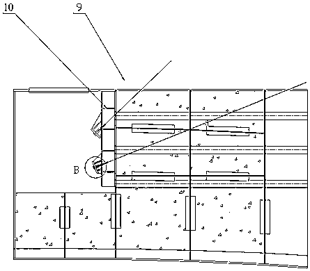 Method for establishing buckling and hanging system by using arch rib structure of edge span