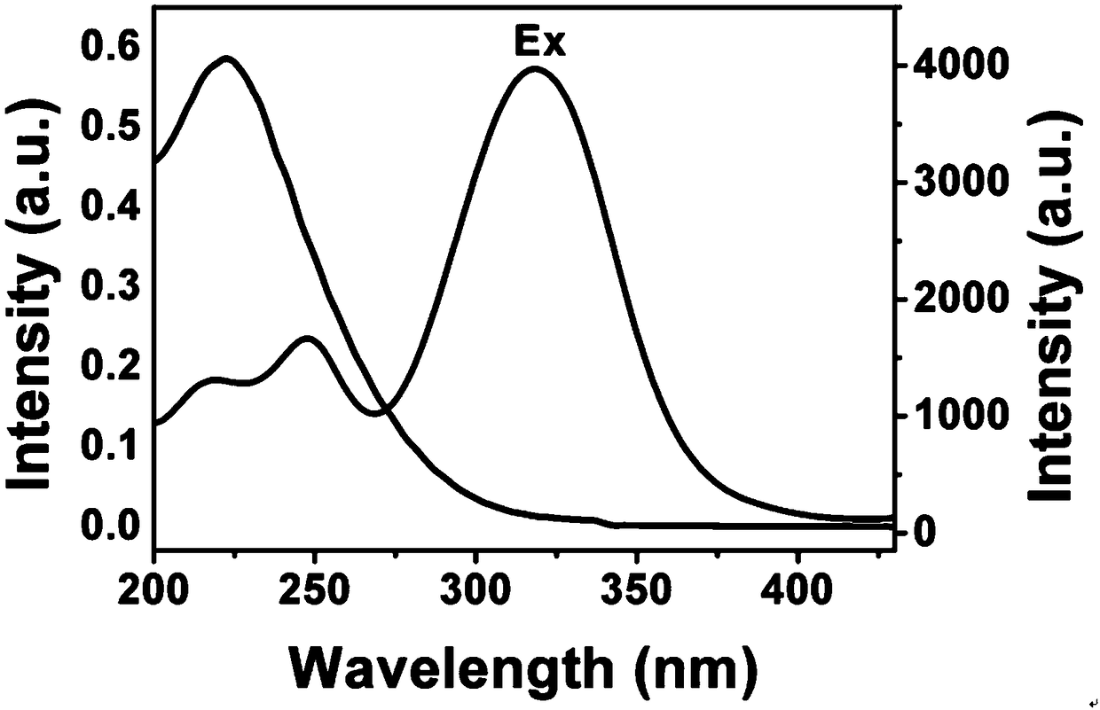 Fluorescent carbon quantum dot and preparation method and application thereof