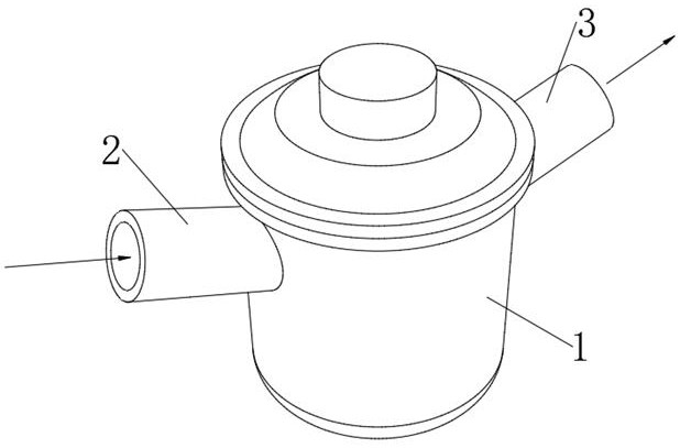 A solid feed powder air blowing drying equipment