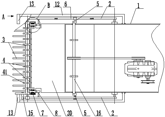 Water surface floating body clearing machine