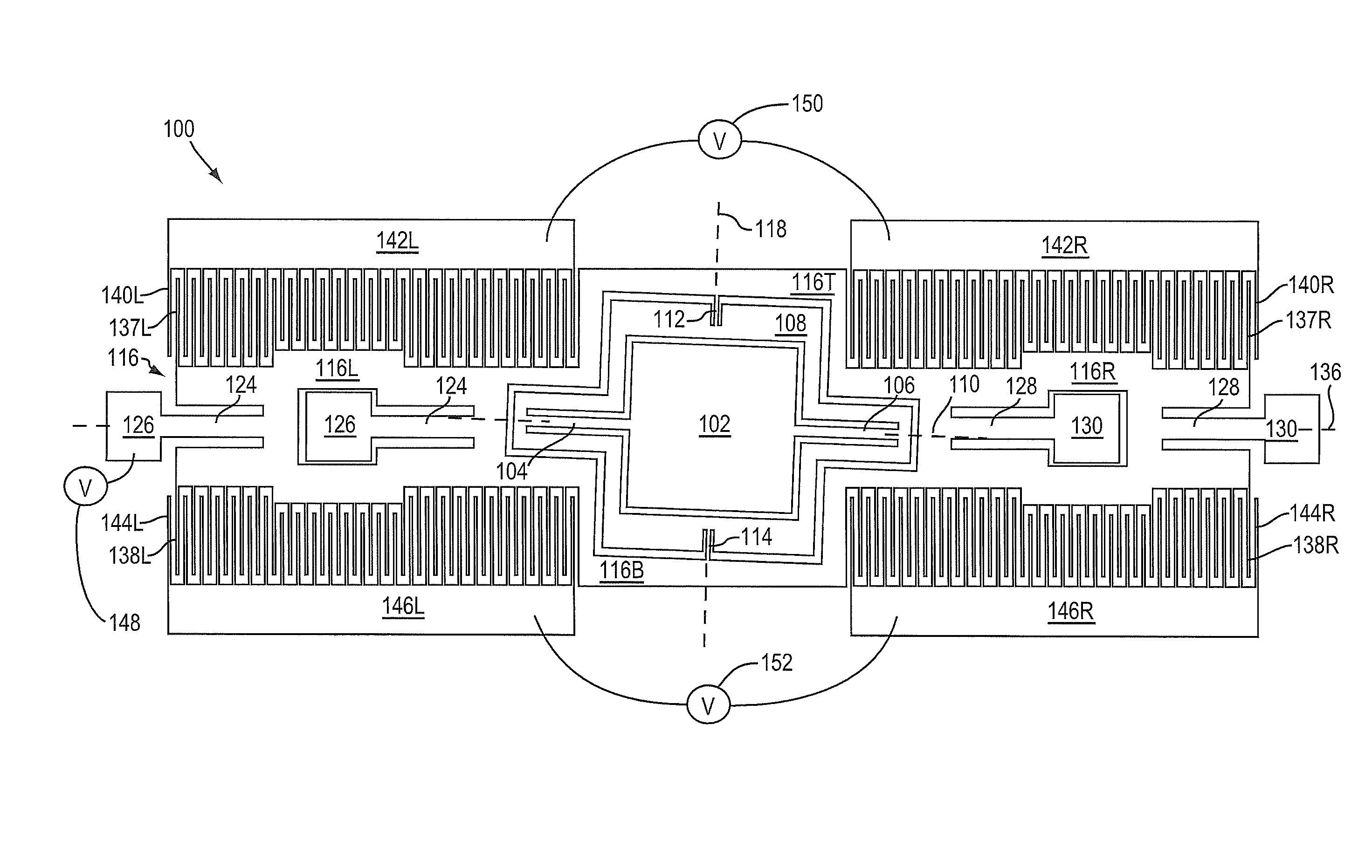 MEMS device with off-axis actuator