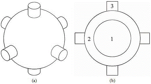 Three-dimensional locally-resonant photonic crystal structure and preparation method