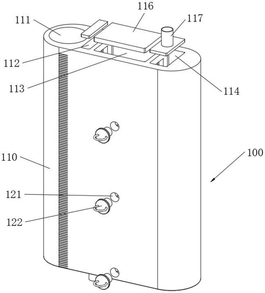 Different-depth sample sampling device for liquid food detection