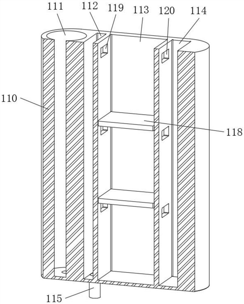 Different-depth sample sampling device for liquid food detection