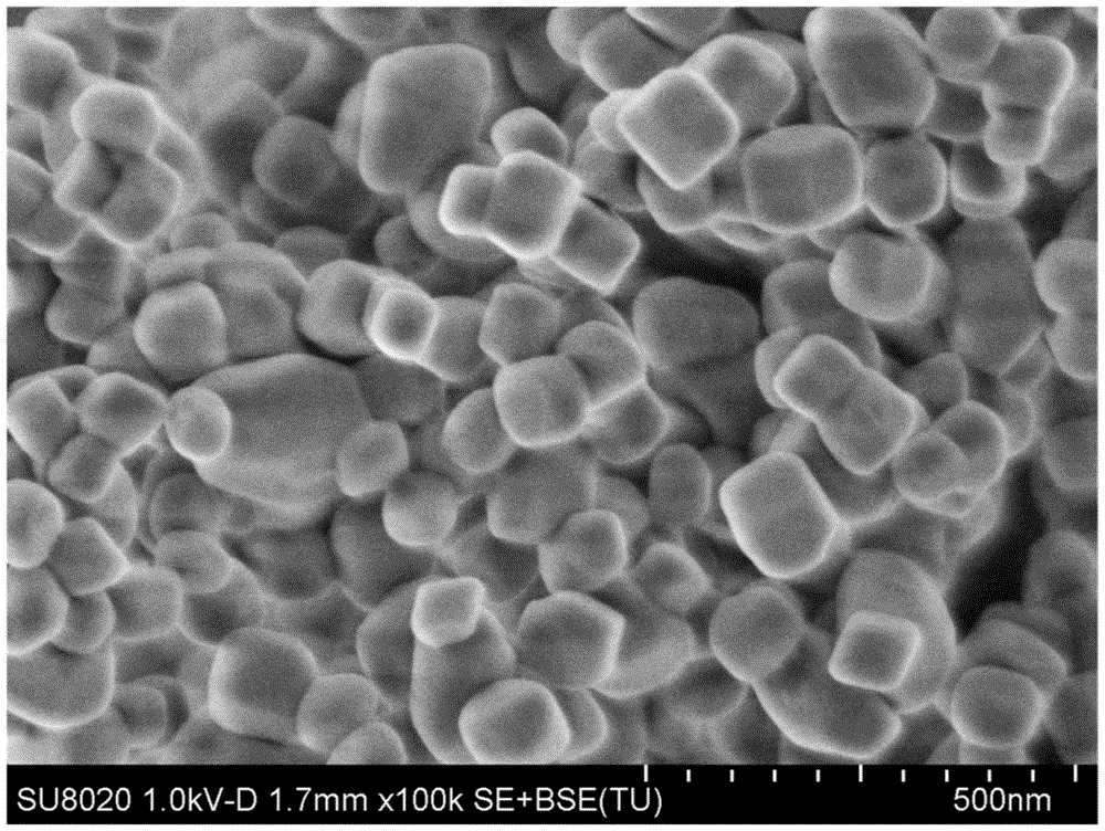 A kind of preparation method of cubic precipitated calcium carbonate