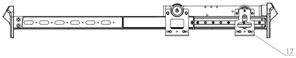 Footprint extraction device based on linear scanning imaging mode