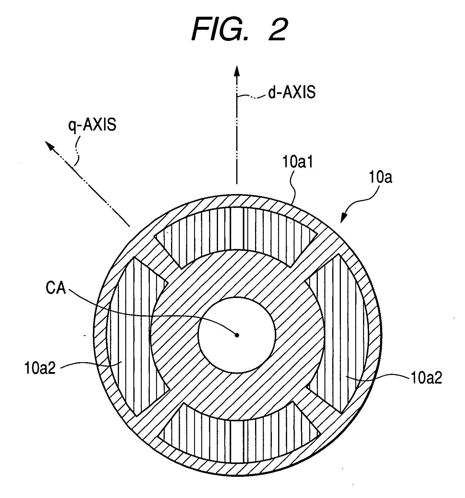 Control system for rotary electric machine with salient structure