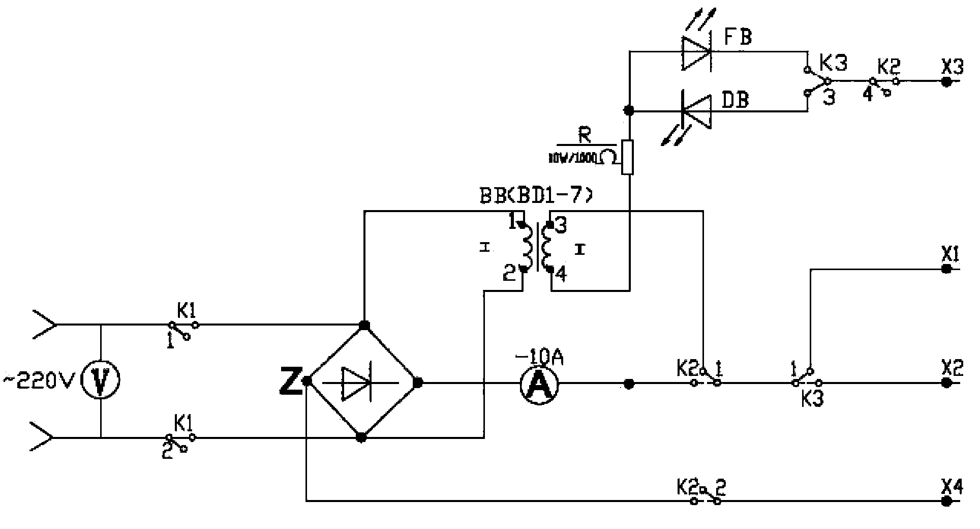 Automatic control system for sleeve rail turnout switch