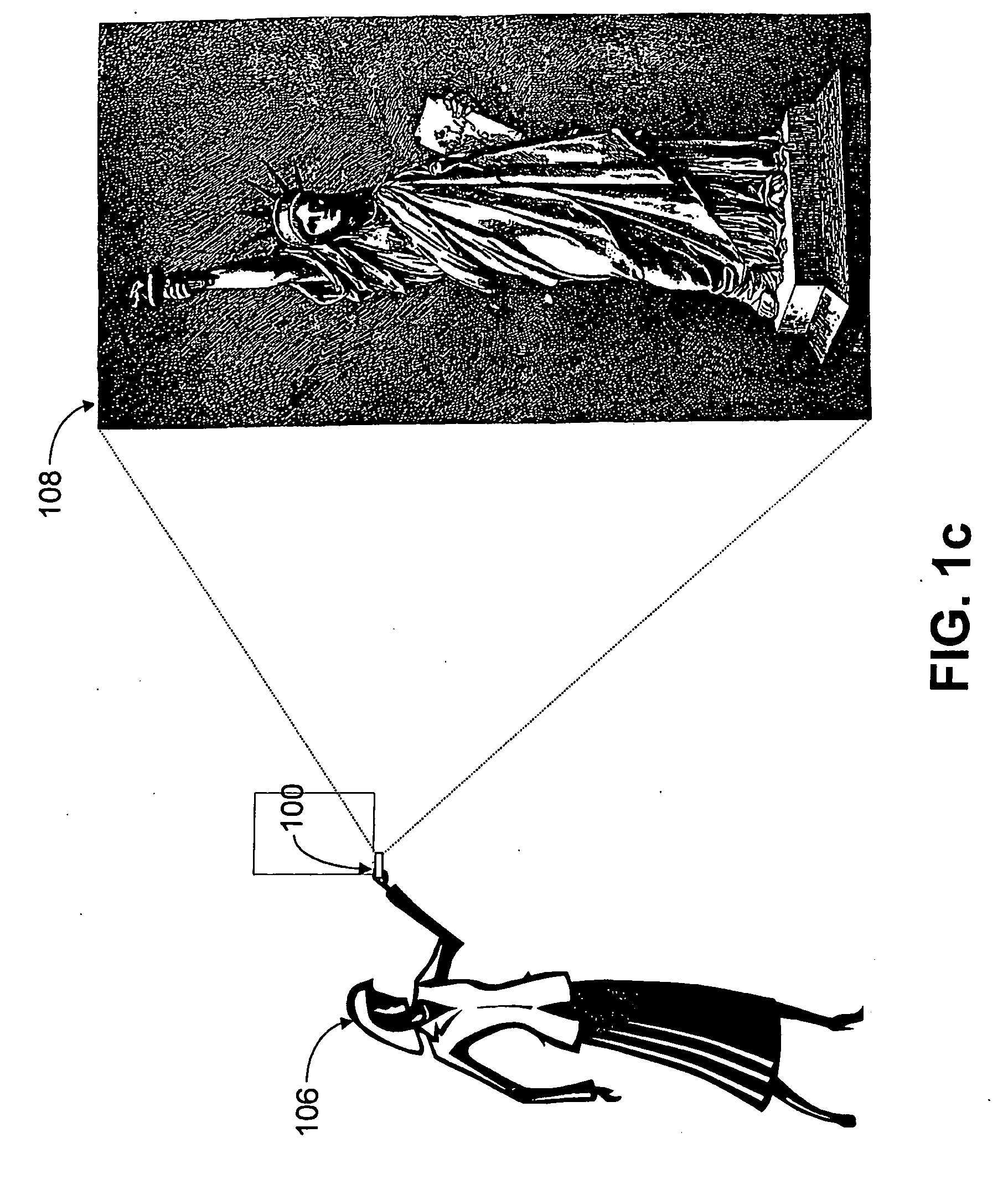 Image projector driving multiple display screens