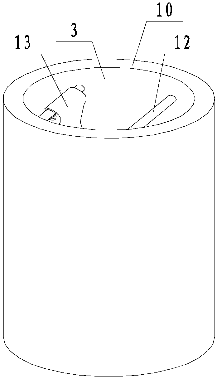 Low-cost damping potassium nitrate transfer container