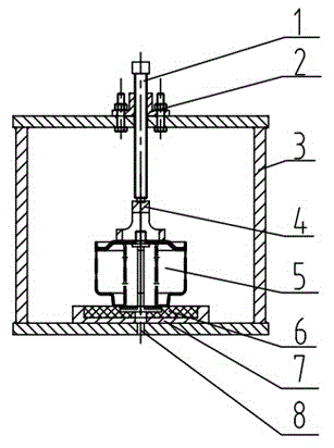 Device for detecting sealing performance of airbag tank