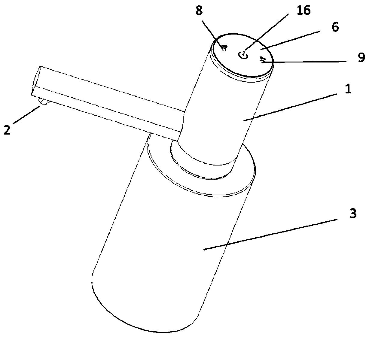 Intelligent sprinkling can and control method thereof