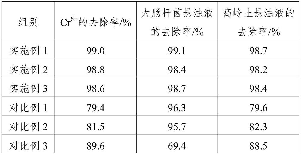 Flocculation and sterilization difunctional water treatment agent and preparation method thereof