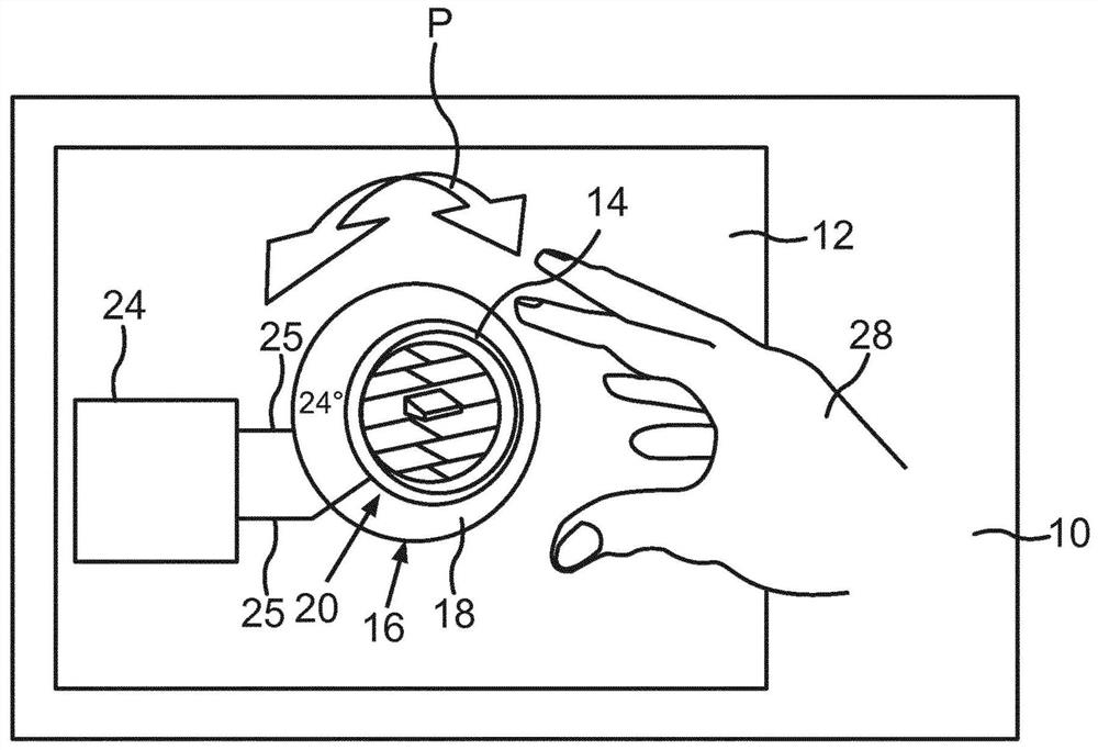 Operating device for a convenience system of a motor vehicle, comfort system with operating device and motor vehicle with comfort system