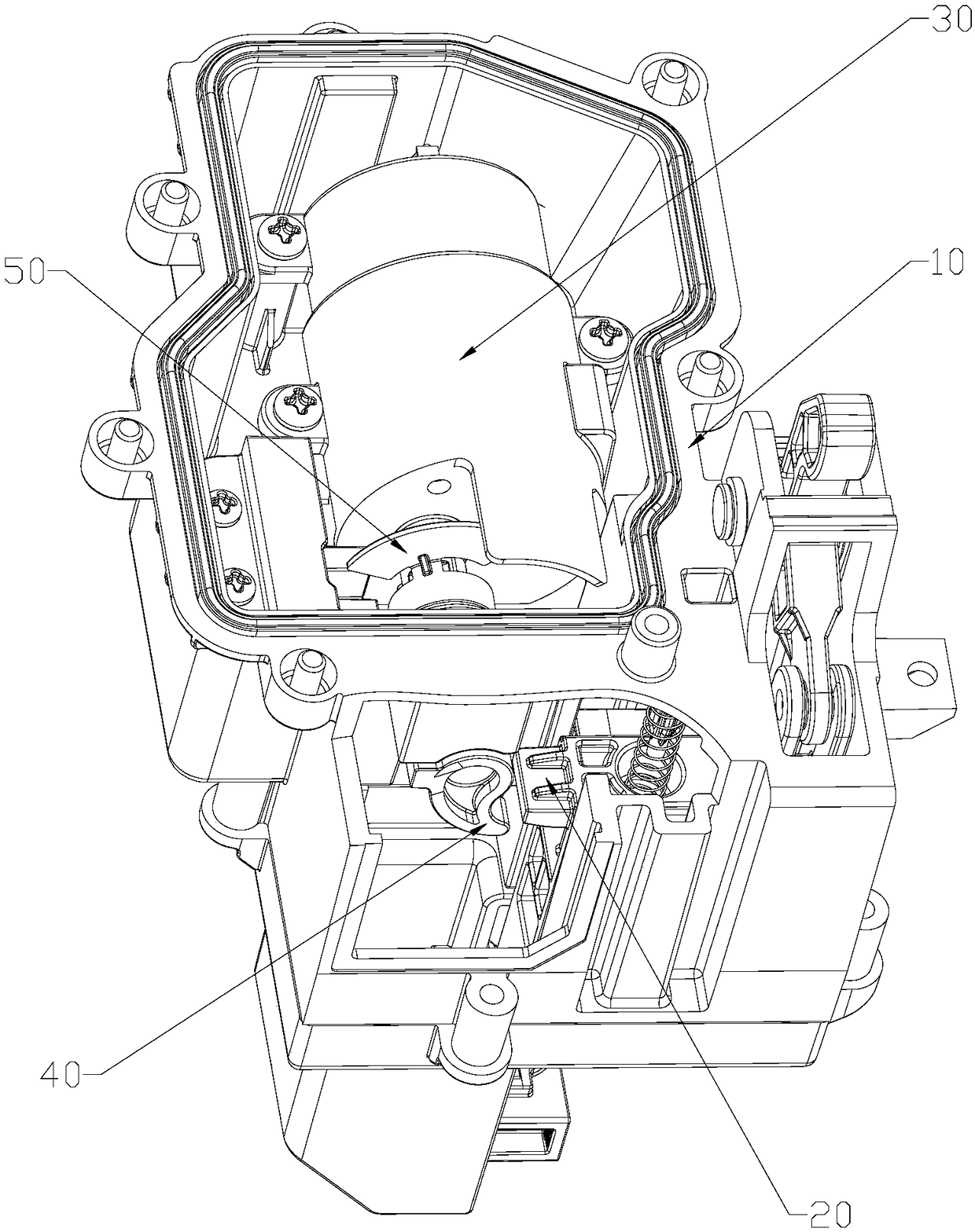 Flushing device, control method and intelligent toilet cover plate