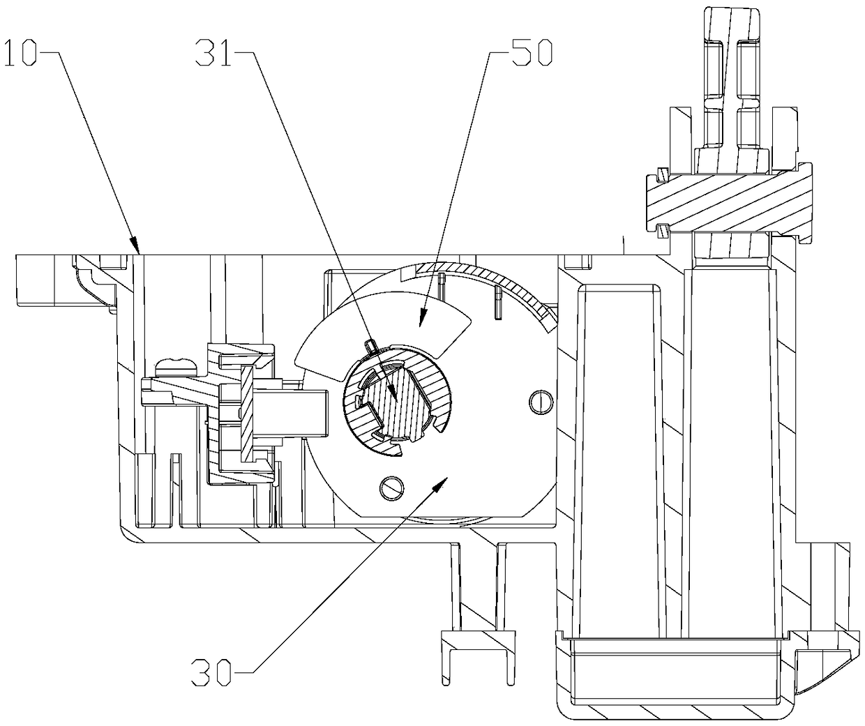 Flushing device, control method and intelligent toilet cover plate