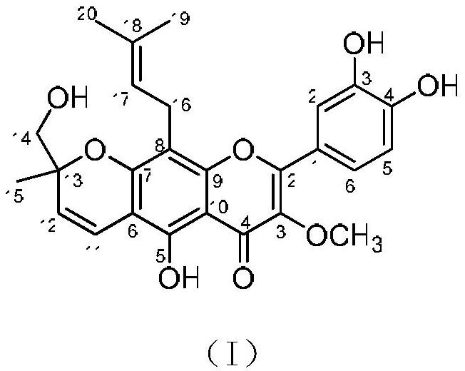 A compound extracted from rattan and its use in pharmacy