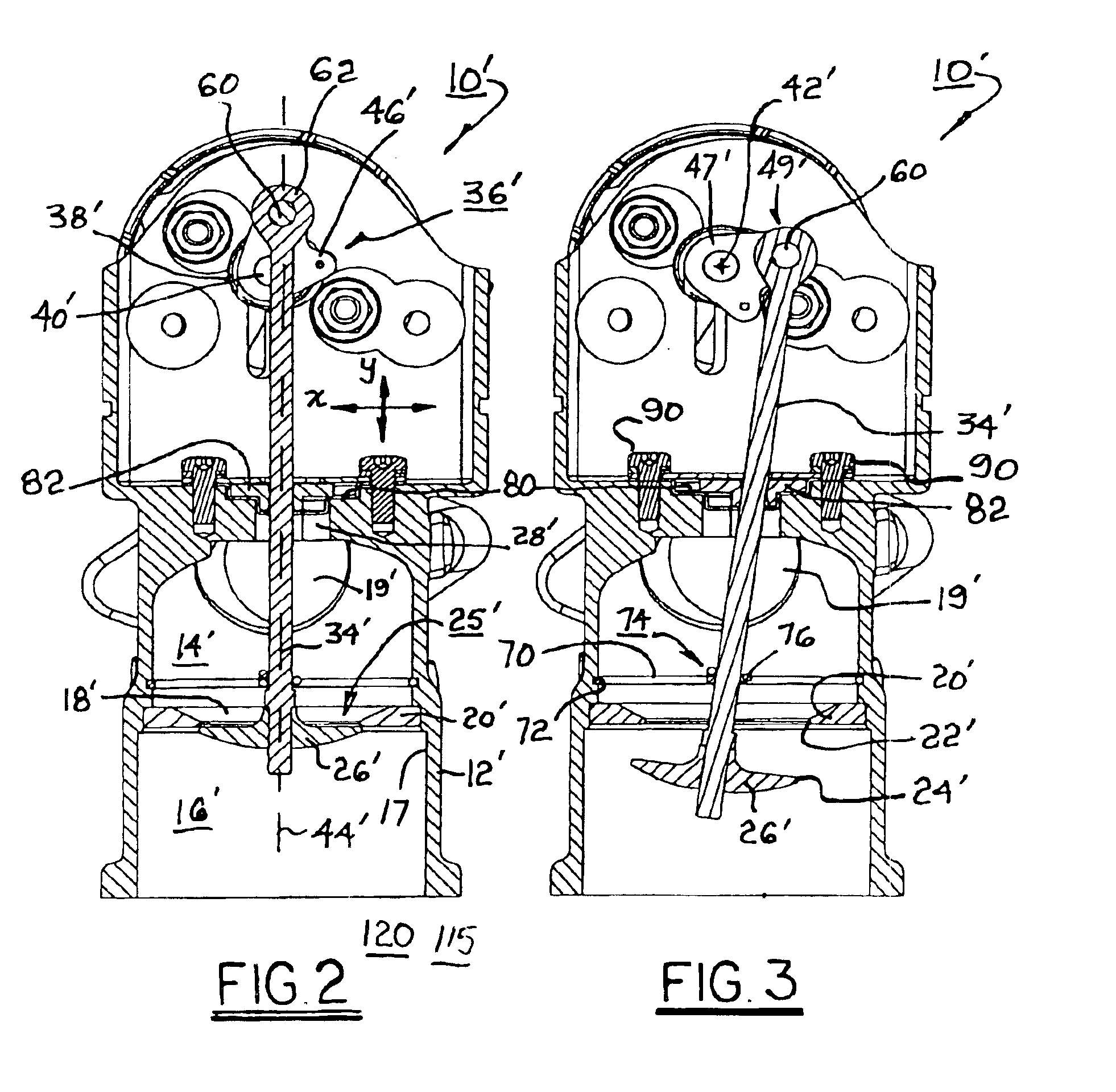 Rotary-actuator EGR valve having compliant seal/bushing