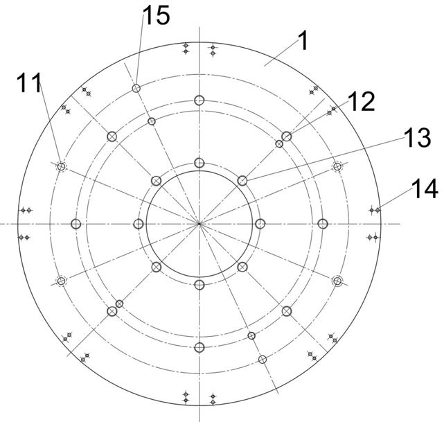 A positioning tool for shielding ring and insert welding