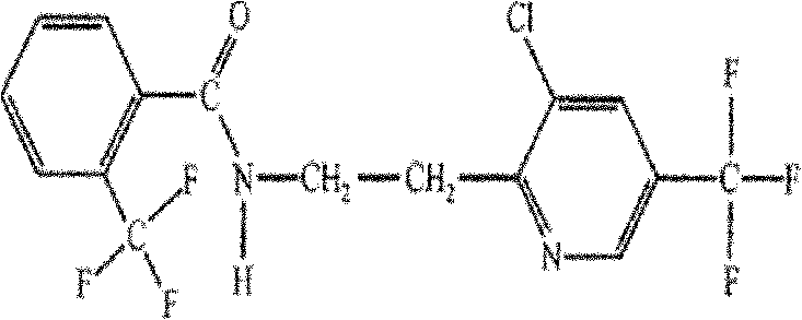 Fluopyram-containing bactericidal composition