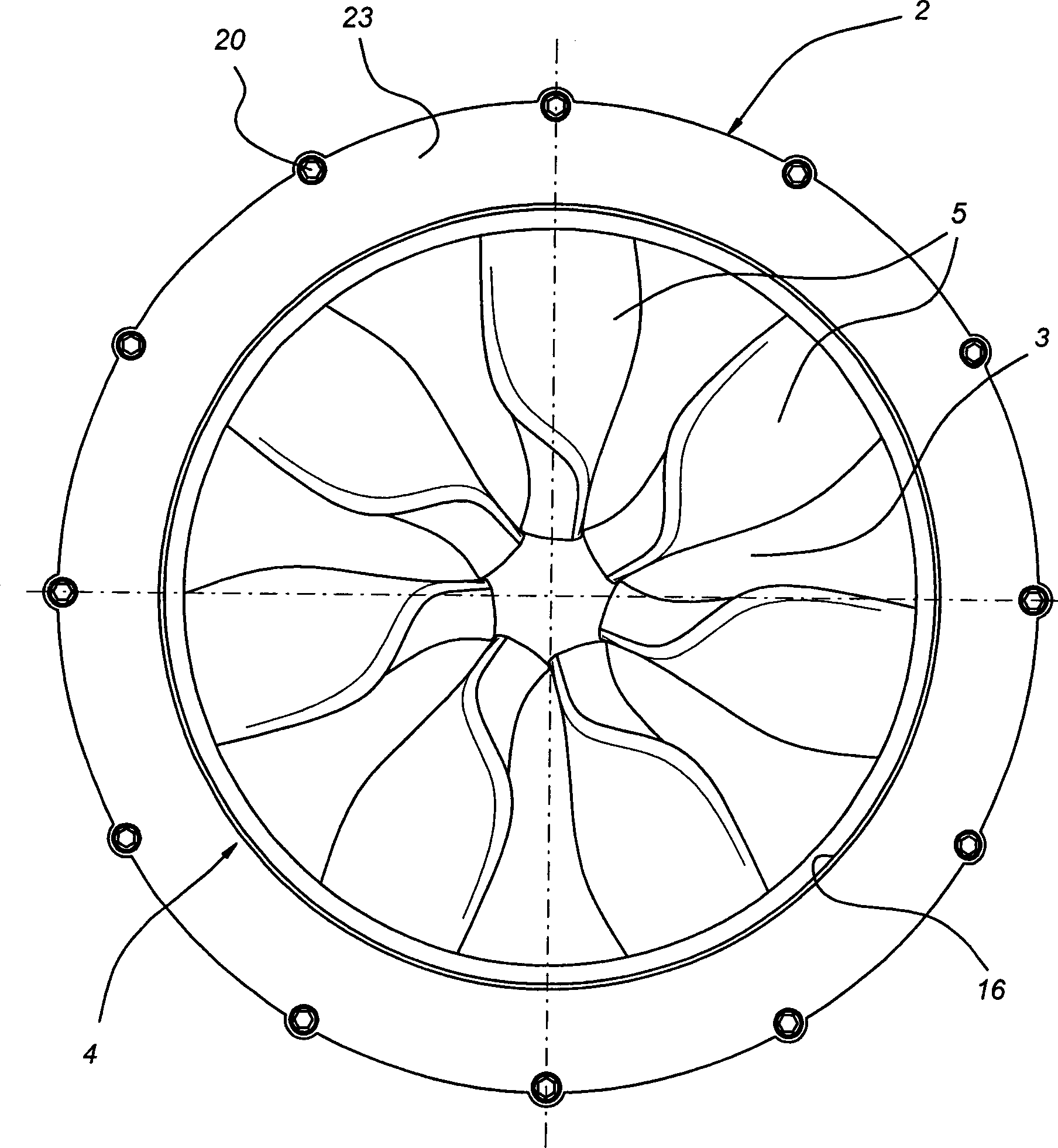 Shaftless propeller